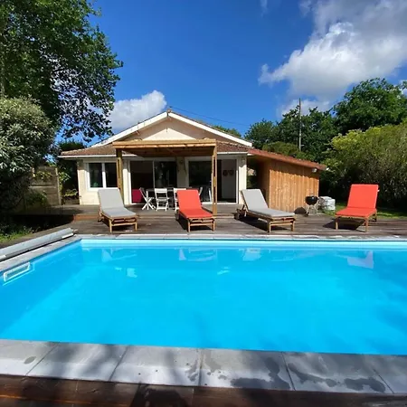 度假居 Maison Des Lauriers A With Heated Pool